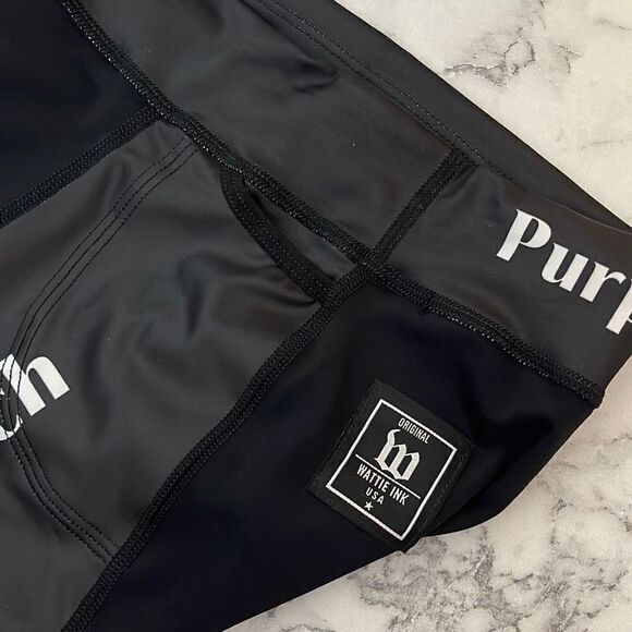 Wattie Ink Purple Patch Bike Cycling Shorts S - Picture 5 of 5